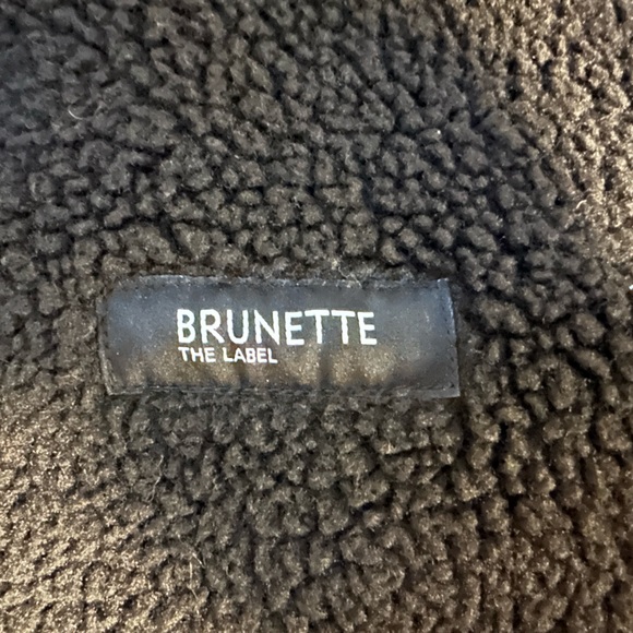 Brunette the Label Teddy Jacket size xs - Picture 2 of 5